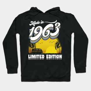 Made in 1963 60th Birthday Gift 60 Years Old 60th Birthday Hoodie